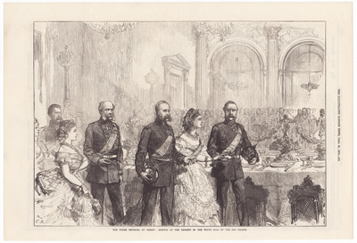 The Three Emperors at Berlin: The Three Emperors at Berlin: Arrival at the Banquet